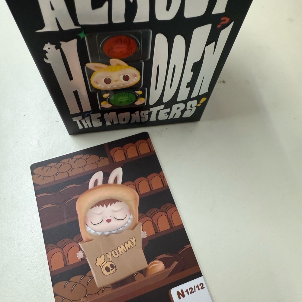 Pop Mart Almost Hidden The Monsters Collectible